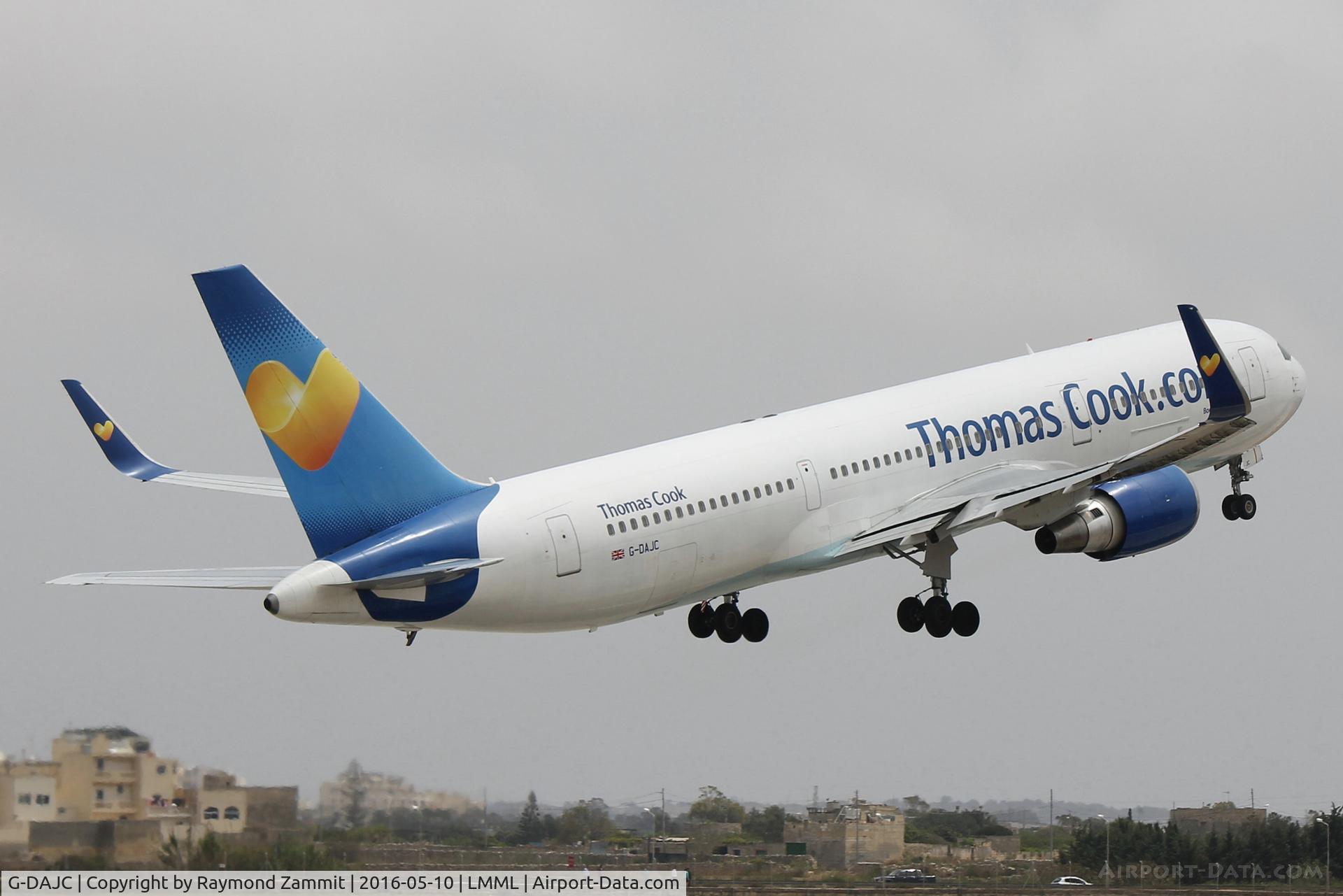 G-DAJC, 1994 Boeing 767-31K C/N 27206, B767 G-DAJC Thomas Cook Airlines