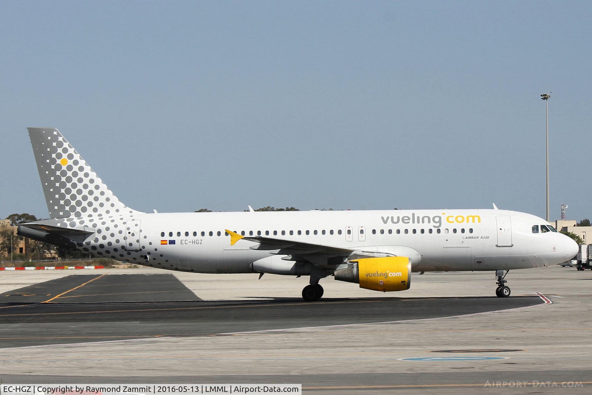 EC-HGZ, 2000 Airbus A320-214 C/N 1208, A320 EC-HGZ Vueling
