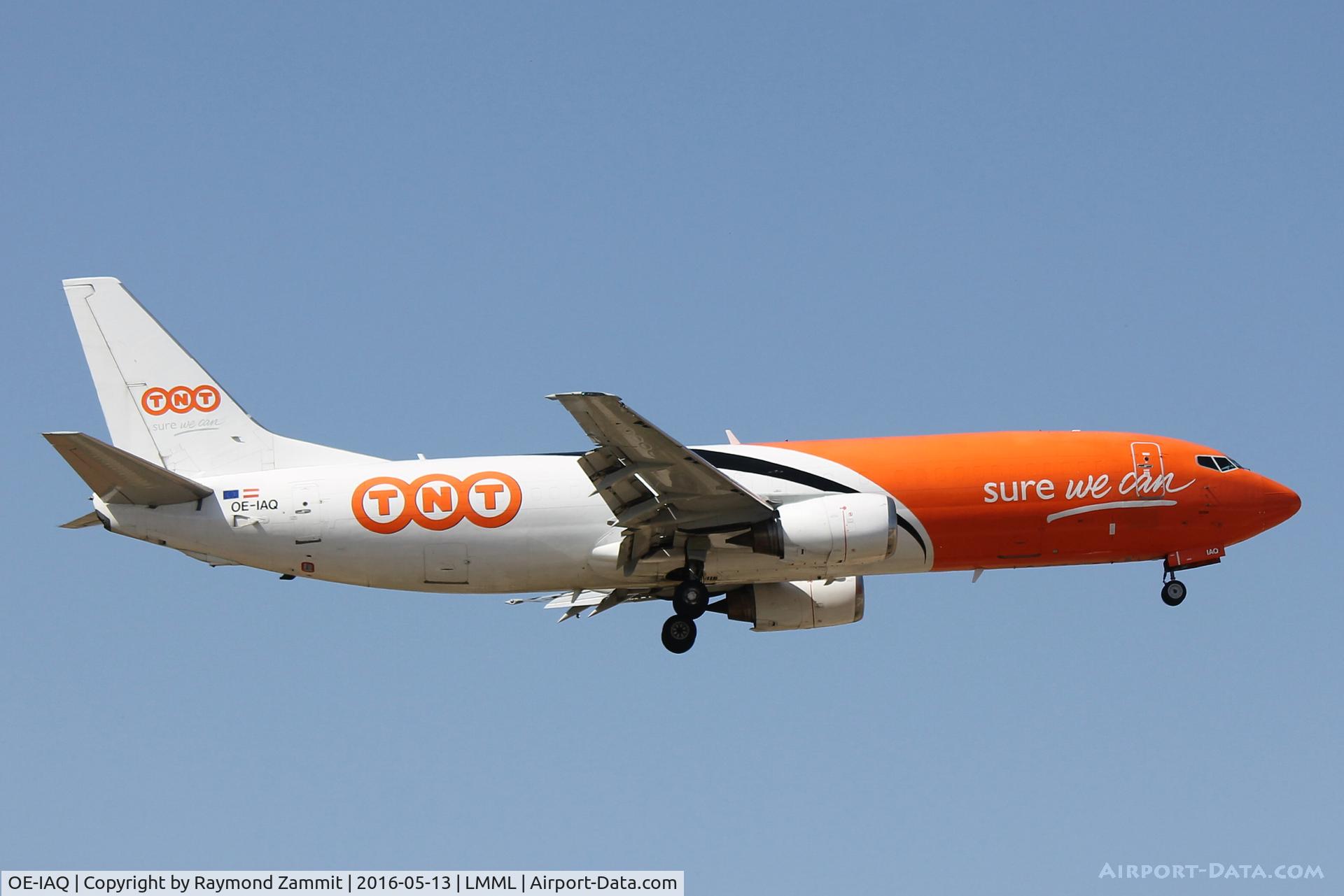 OE-IAQ, 1998 Boeing 737-4M0 C/N 29207, B737-400 OE-IAQ TNT