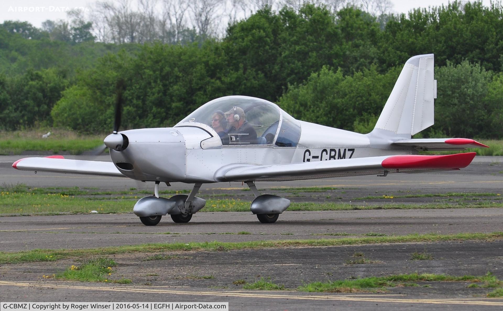 G-CBMZ, 2002 Aerotechnik EV-97 Eurostar C/N PFA 315-13890, Visiting EV-97.