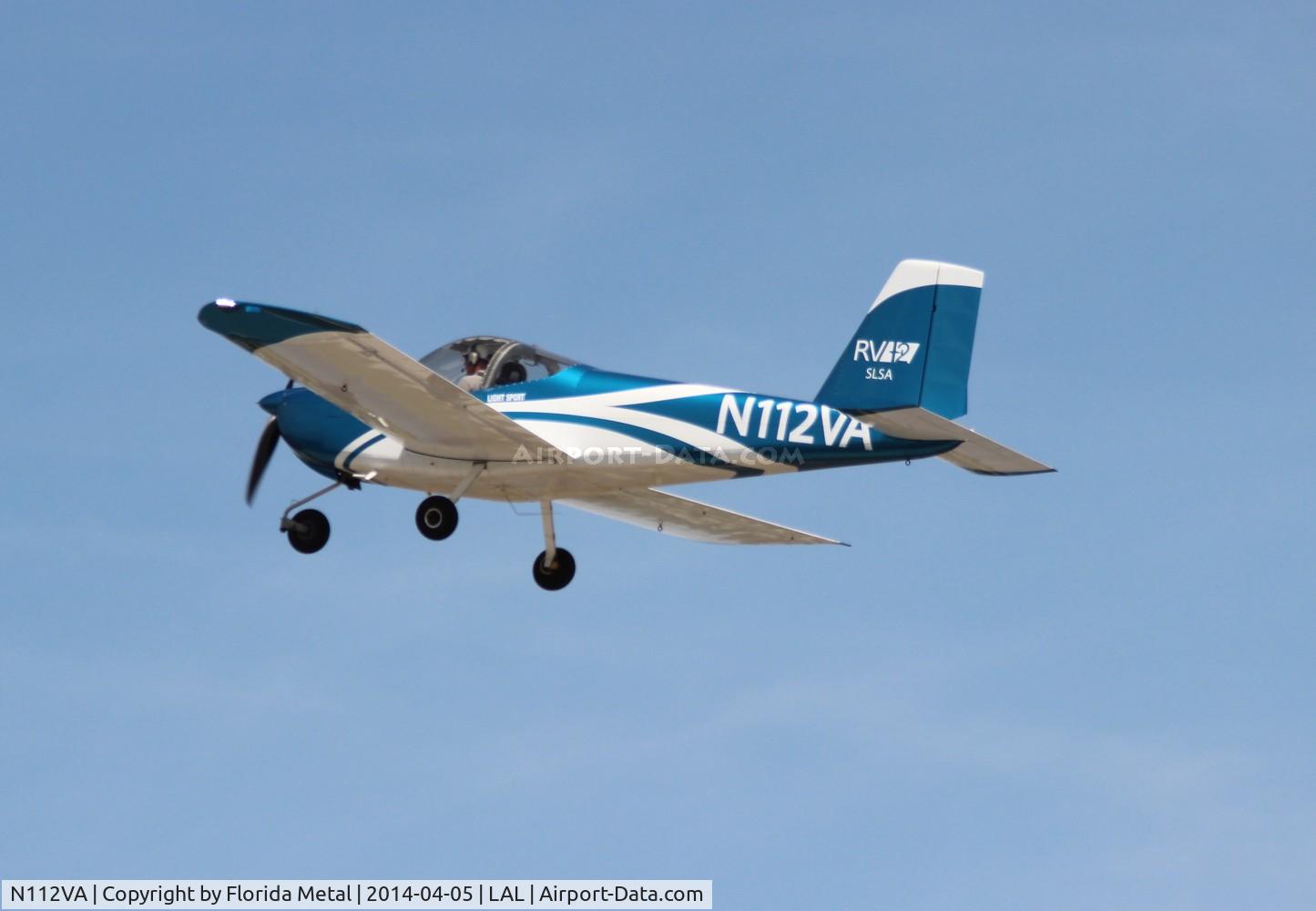 N112VA, 2012 Van's RV-12 C/N 12004, RV-12