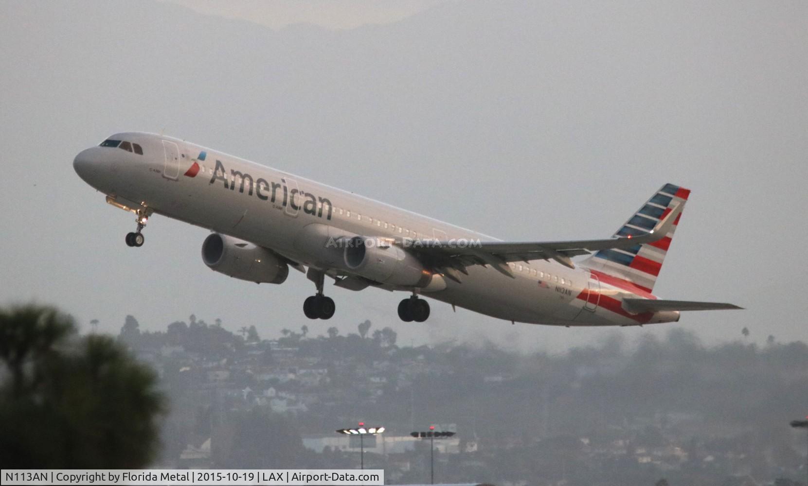 N113AN, 2014 Airbus A321-231 C/N 6020, American