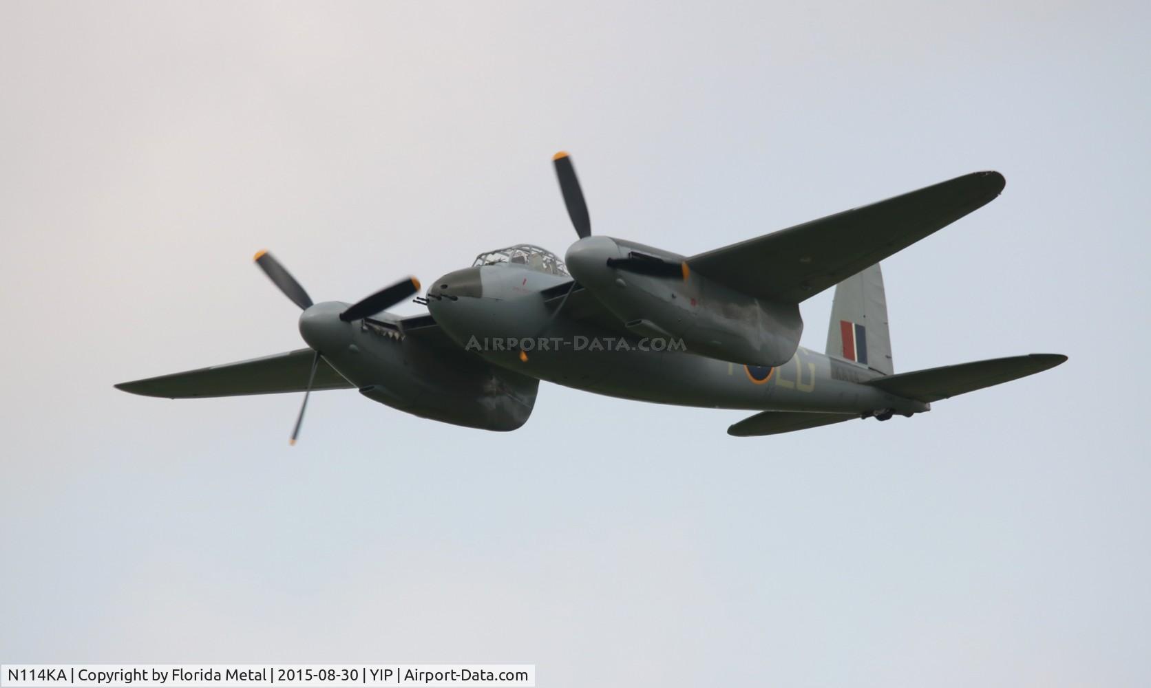N114KA, 1945 De Havilland Mosquito FB.26 C/N KA114, Mosquito