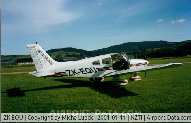 ZK-EQU, Piper PA-28-161 C/N 28-8116111, At Taieri