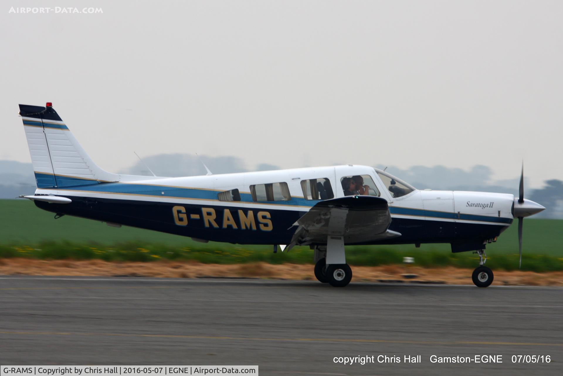 G-RAMS, 1980 Piper PA-32R-301 Saratoga SP C/N 32R-8013134, at Gamston