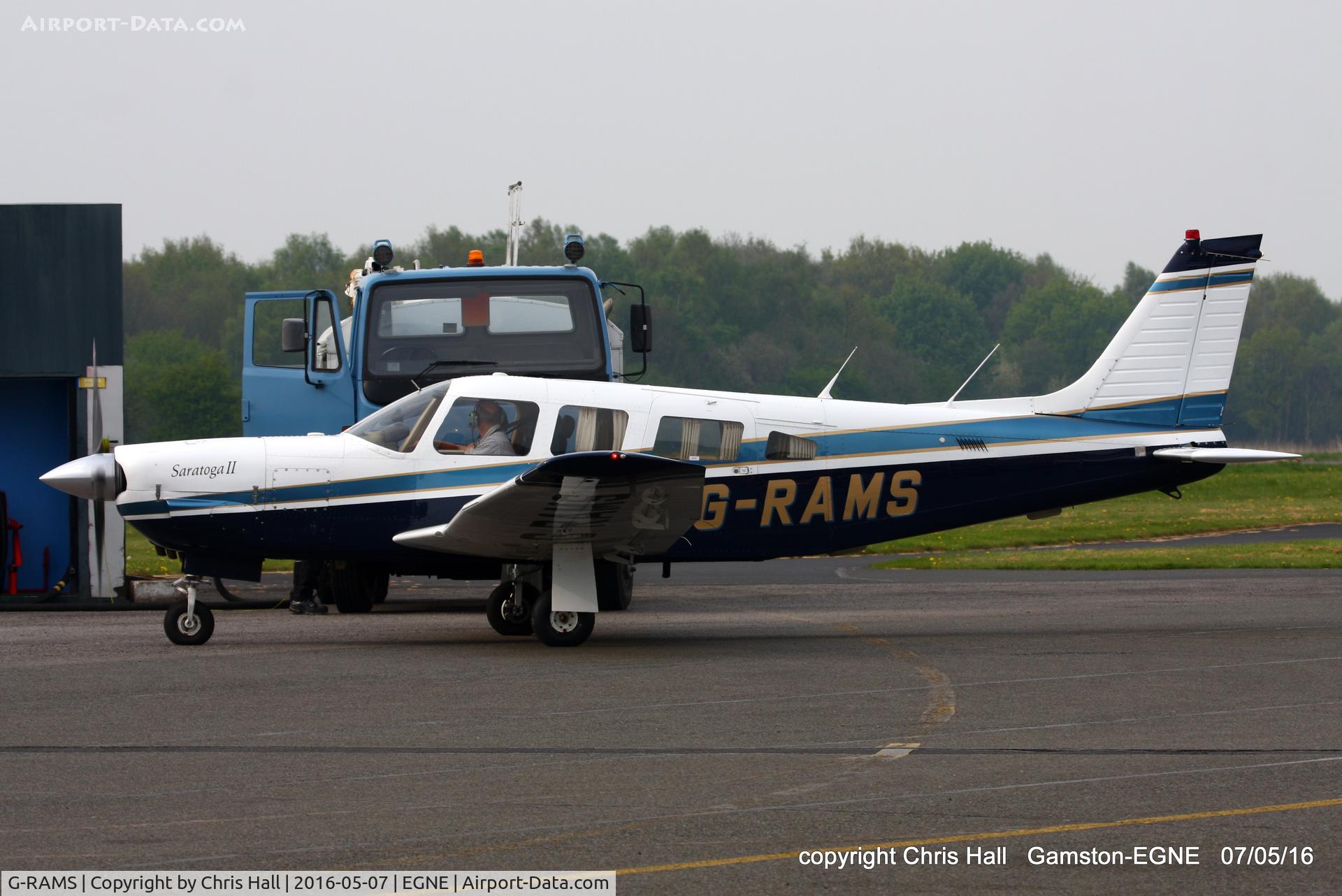 G-RAMS, 1980 Piper PA-32R-301 Saratoga SP C/N 32R-8013134, at Gamston