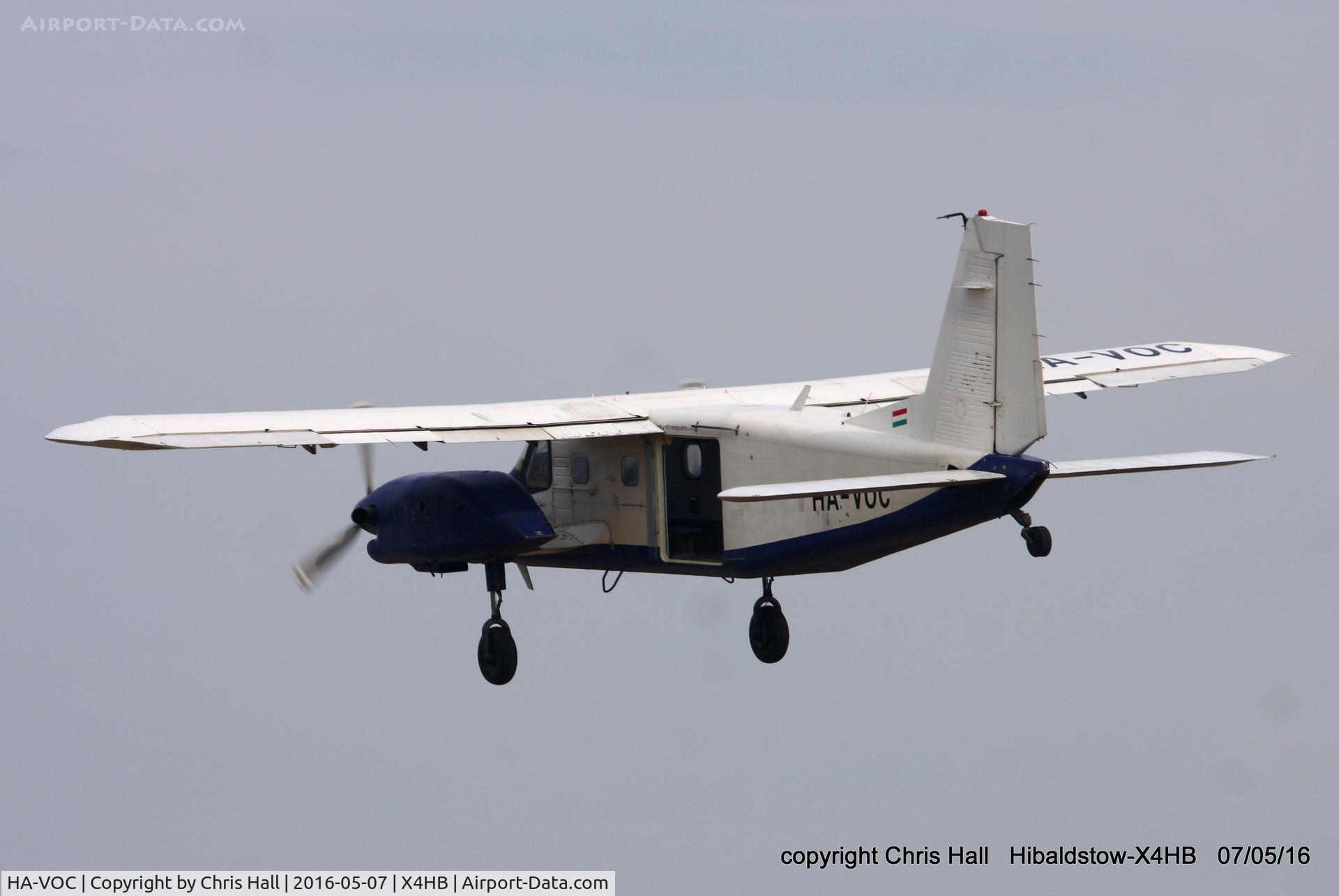 HA-VOC, Dornier Do-28G-2 Skyservant C/N 4331, at Hibalstow