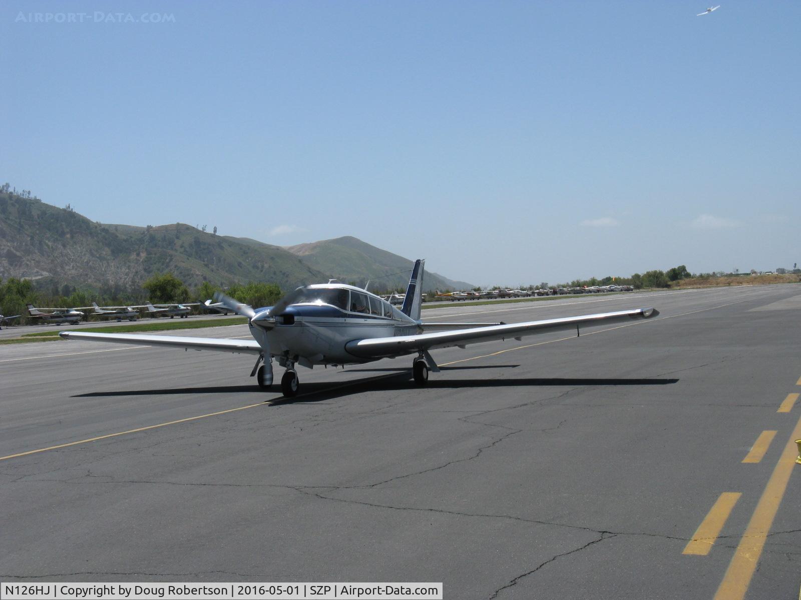 N126HJ, 1969 Piper PA-24-260TC Comanche Turbo C C/N 24-4878, 1969 Piper PA-24-260TC COMANCHE TURBO C, Lycoming TIO-540-N1A5 260 Hp, taxi