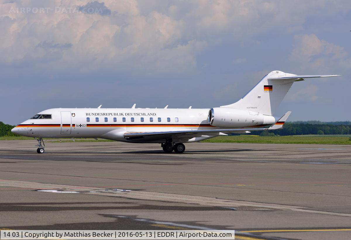14 03, 2010 Bombardier BD-700-1A11 Global 5000 C/N 9411, 14+03