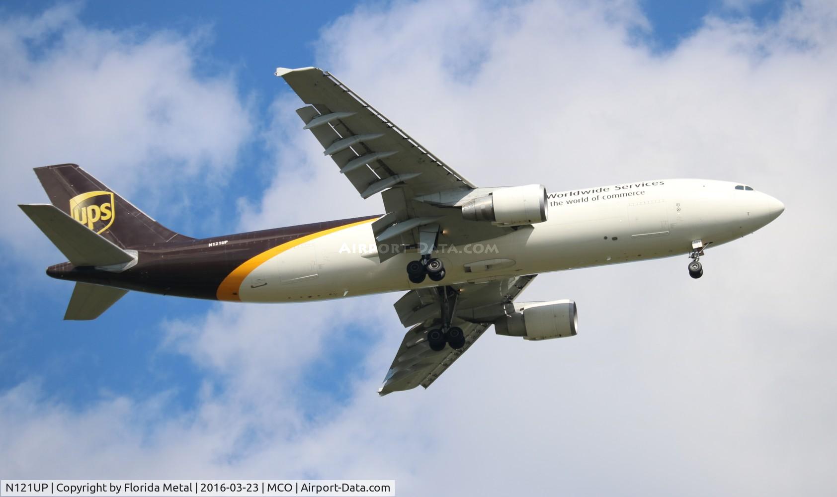 N121UP, 2000 Airbus A300F4-622R C/N 0806, UPS A300