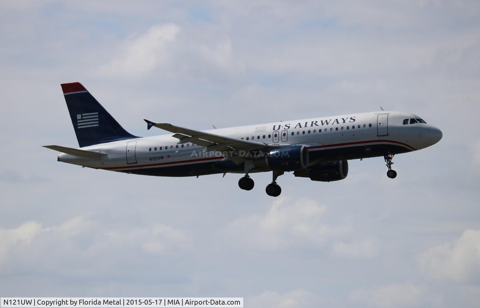 N121UW, 2000 Airbus A320-214 C/N 1294, USAirways