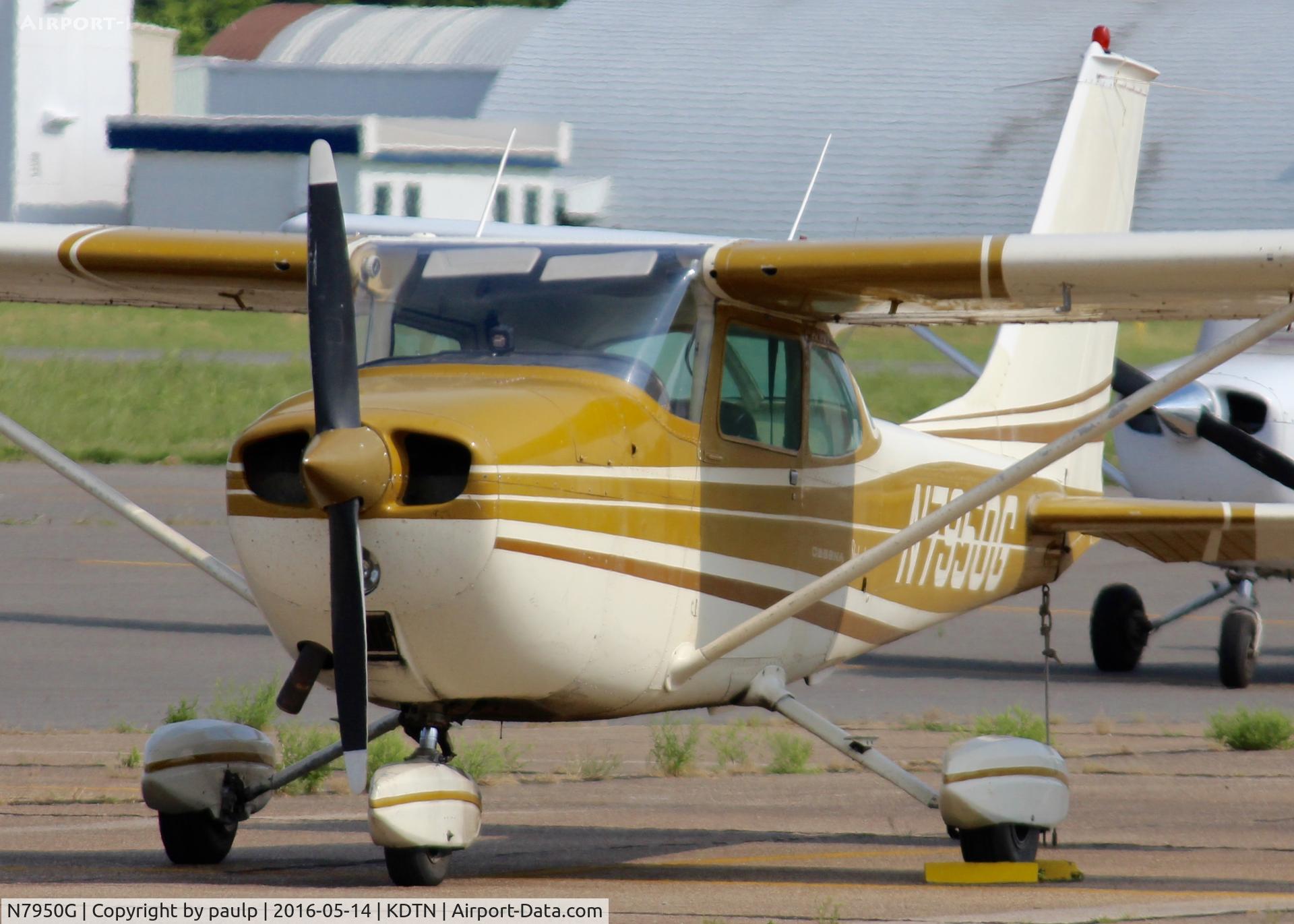 N7950G, 1970 Cessna 172L C/N 17259650, At Downtown Shreveport.