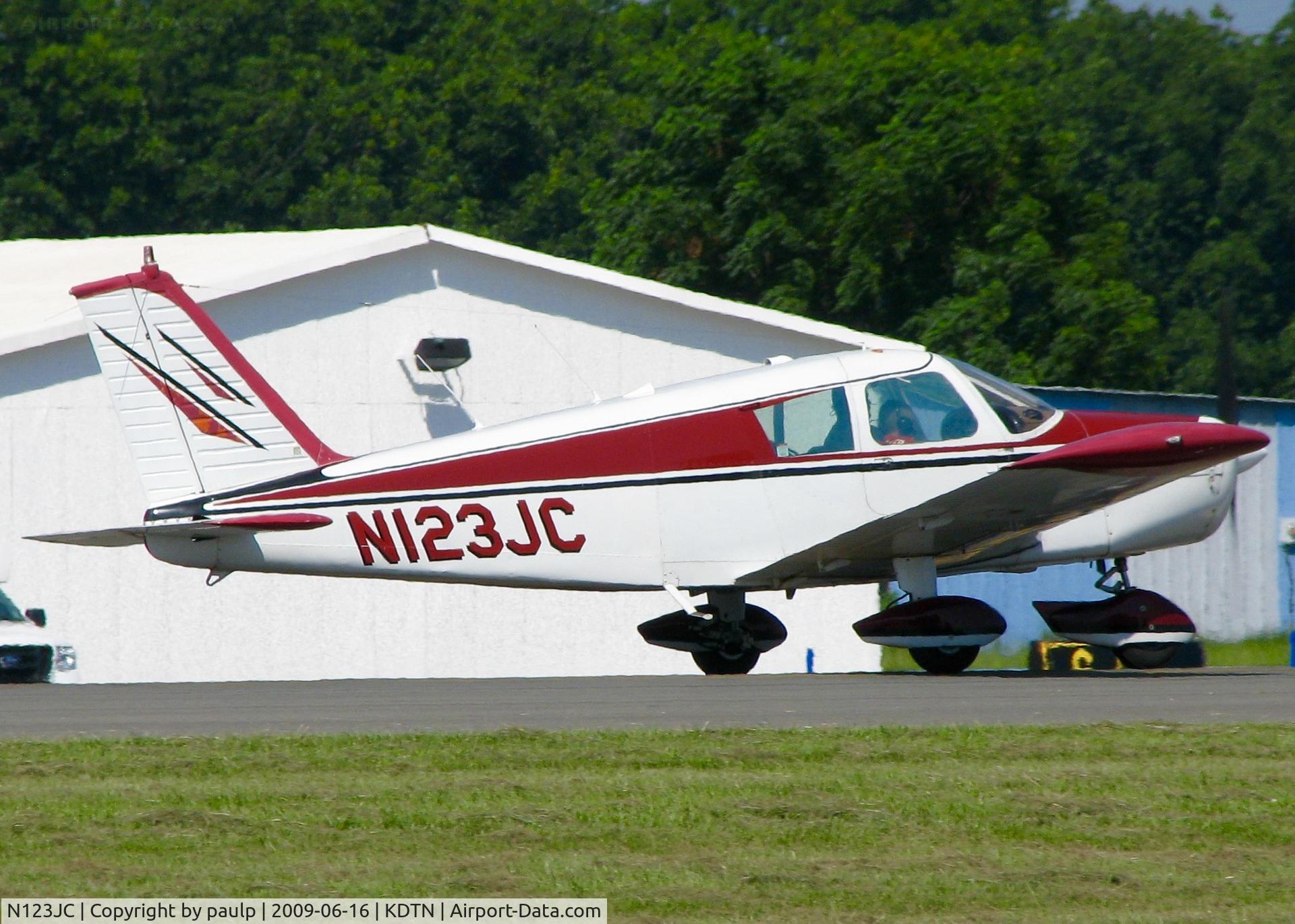 N123JC, 1966 Piper PA-28-140 Cherokee Cruiser C/N 28-22500, At Downtown Shreveport.