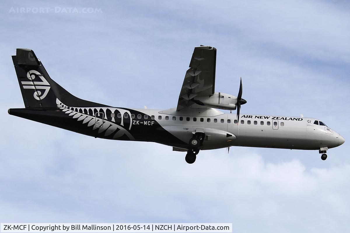 ZK-MCF, 1999 ATR 72-212A C/N 600, NZ5313 from WLG