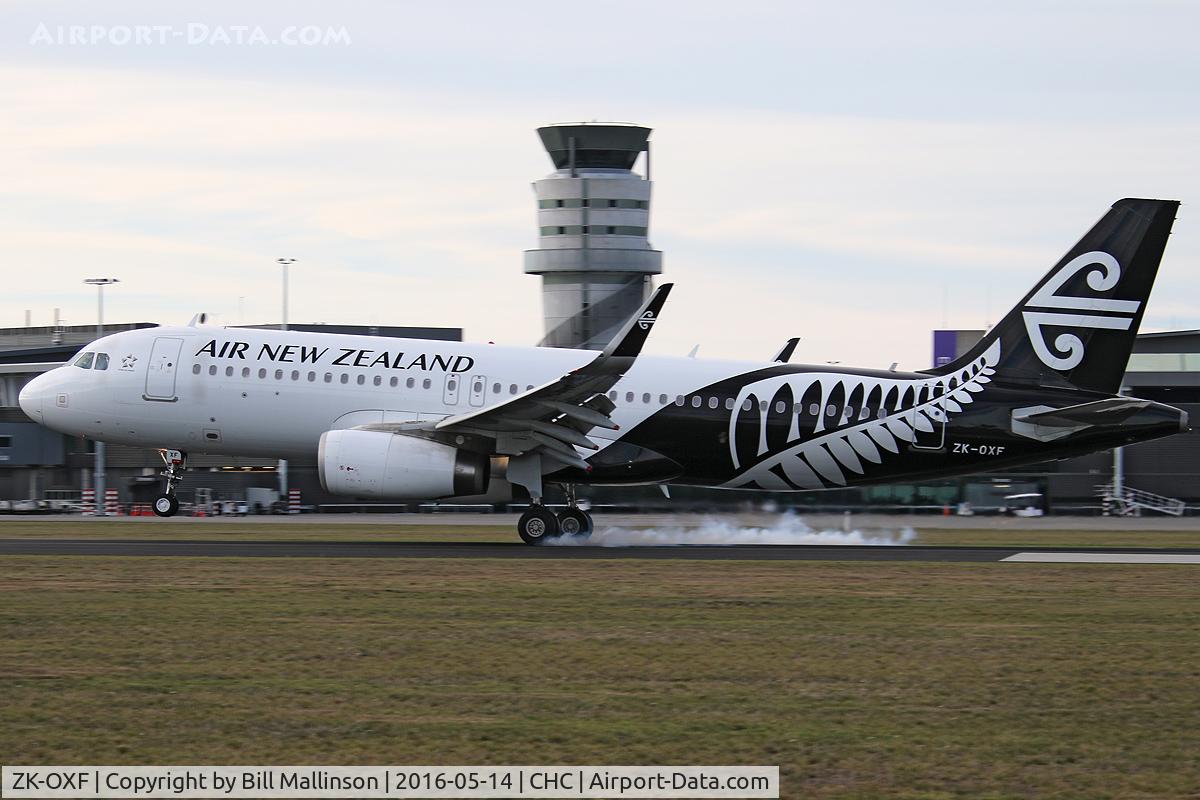 ZK-OXF, 2014 Airbus A320-232 C/N 6182, NZ673 from DUD