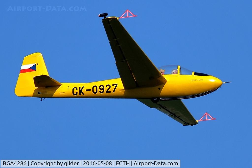 BGA4286, Letov LF-107 Lunak C/N 39, Vintage czech glider