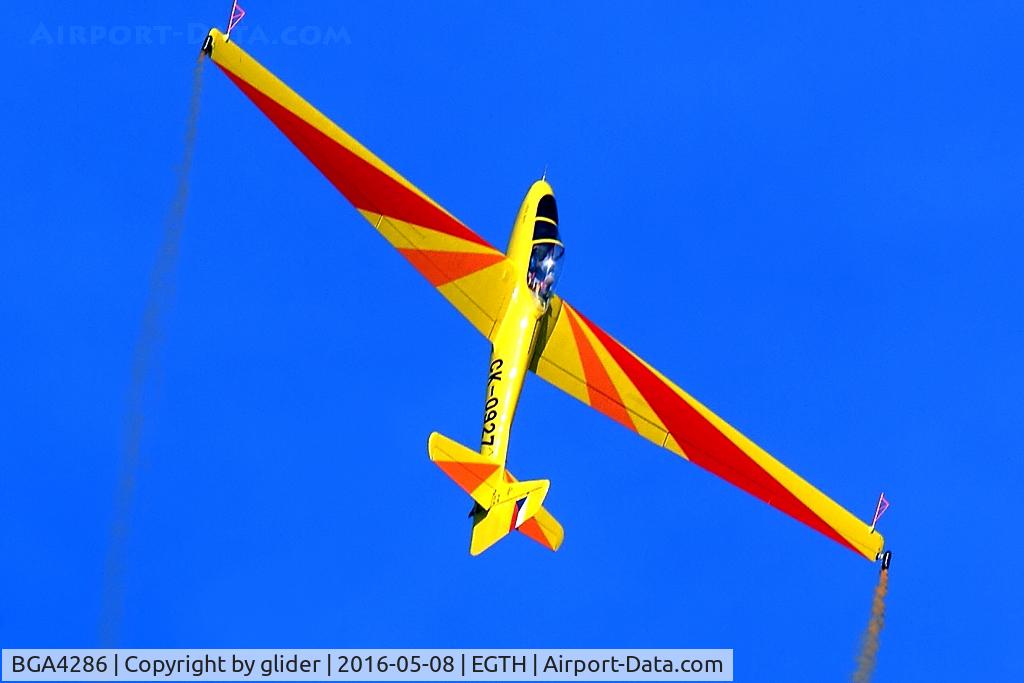 BGA4286, Letov LF-107 Lunak C/N 39, Vintage czech glider