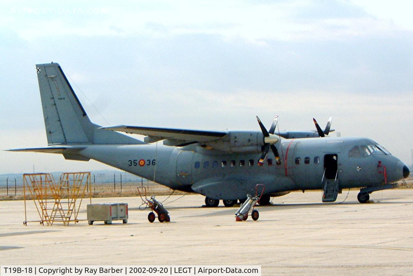 T19B-18, 1993 Airtech CN-235-100M C/N C075, CASA 235-100M [C075] (Spanish Air Force) Getafe AB~EC 20/09/2002
