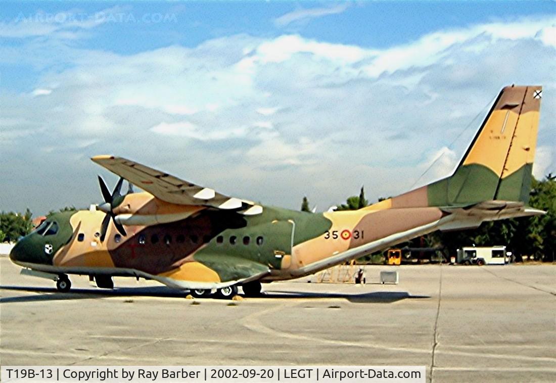 T19B-13, 1992 Airtech CN-235-100M C/N C054, CASA 235-100M [C054] (Spanish Air Force) Getafe AB~EC 20/09/2002