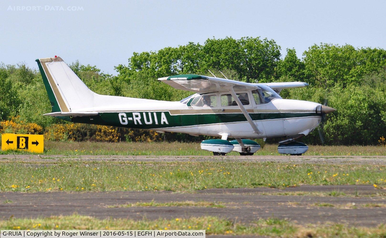 G-RUIA, 1979 Reims F172N Skyhawk C/N 1856, Resident Reims/Cessna Skyhawk operated by Cambrian Flying Club.