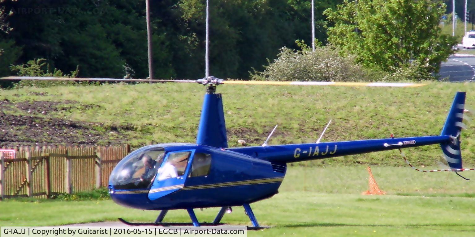 G-IAJJ, 2007 Robinson R44 Raven ll C/N 11953, City Airport Manchester