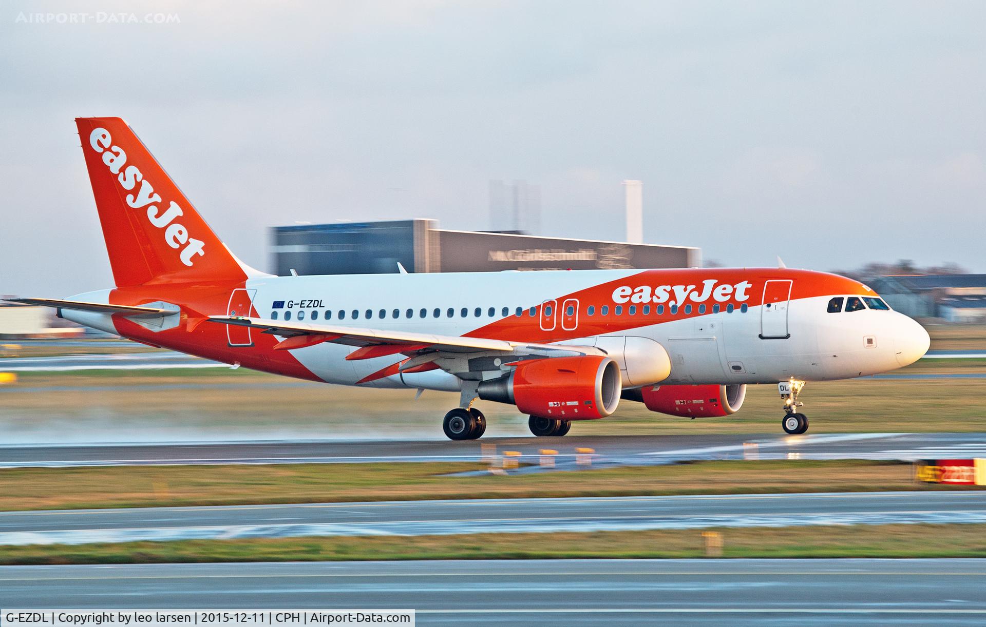G-EZDL, 2008 Airbus A319-111 C/N 3569, Copenhagen 11.12.15