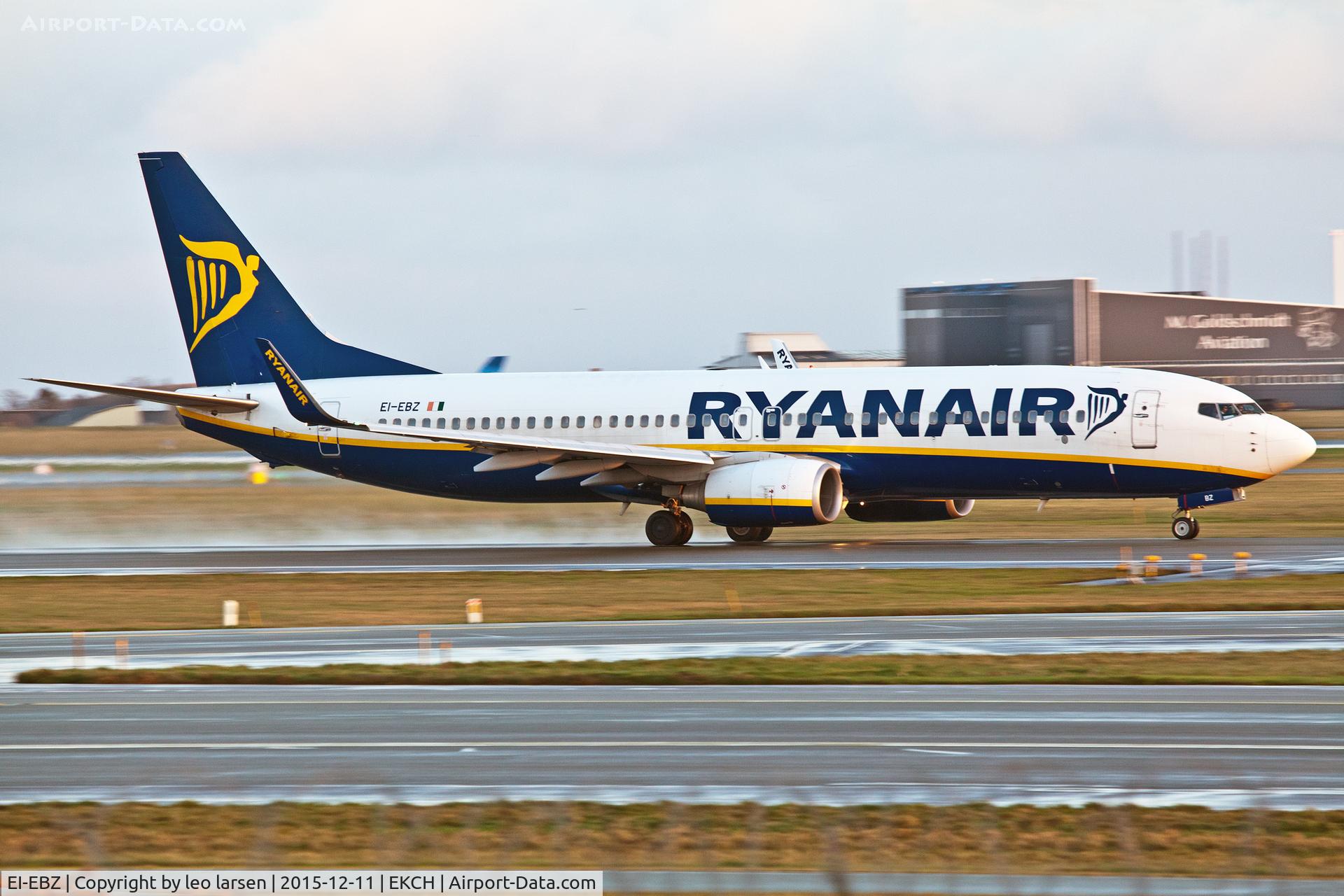 EI-EBZ, 2009 Boeing 737-8AS C/N 35008, Copenhagen 11.12.15
