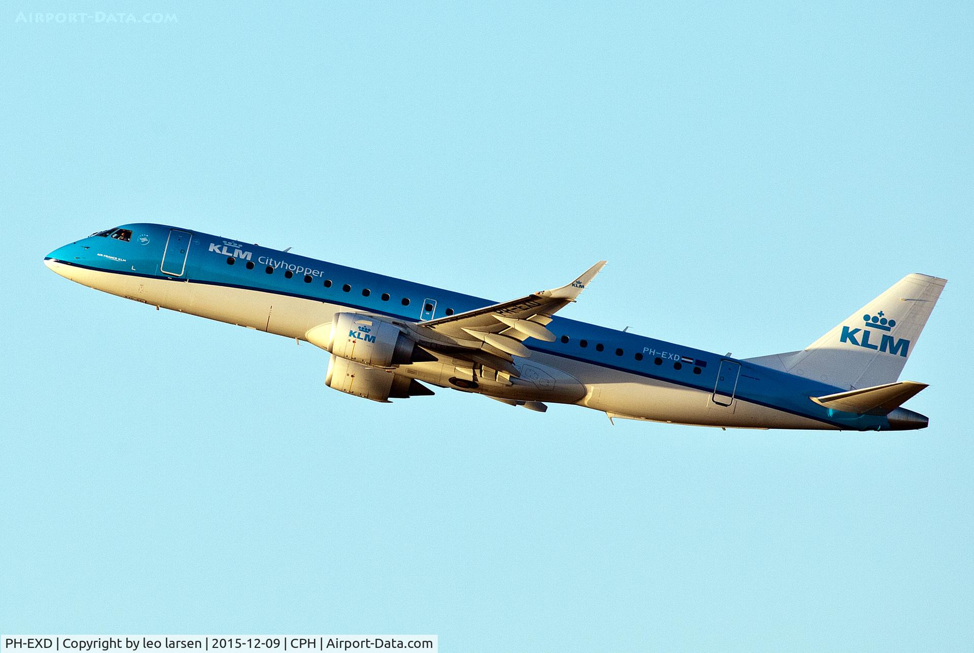 PH-EXD, 2014 Embraer 190LR (ERJ-190-100LR) C/N 19000661, Copenhagen 9.12.15