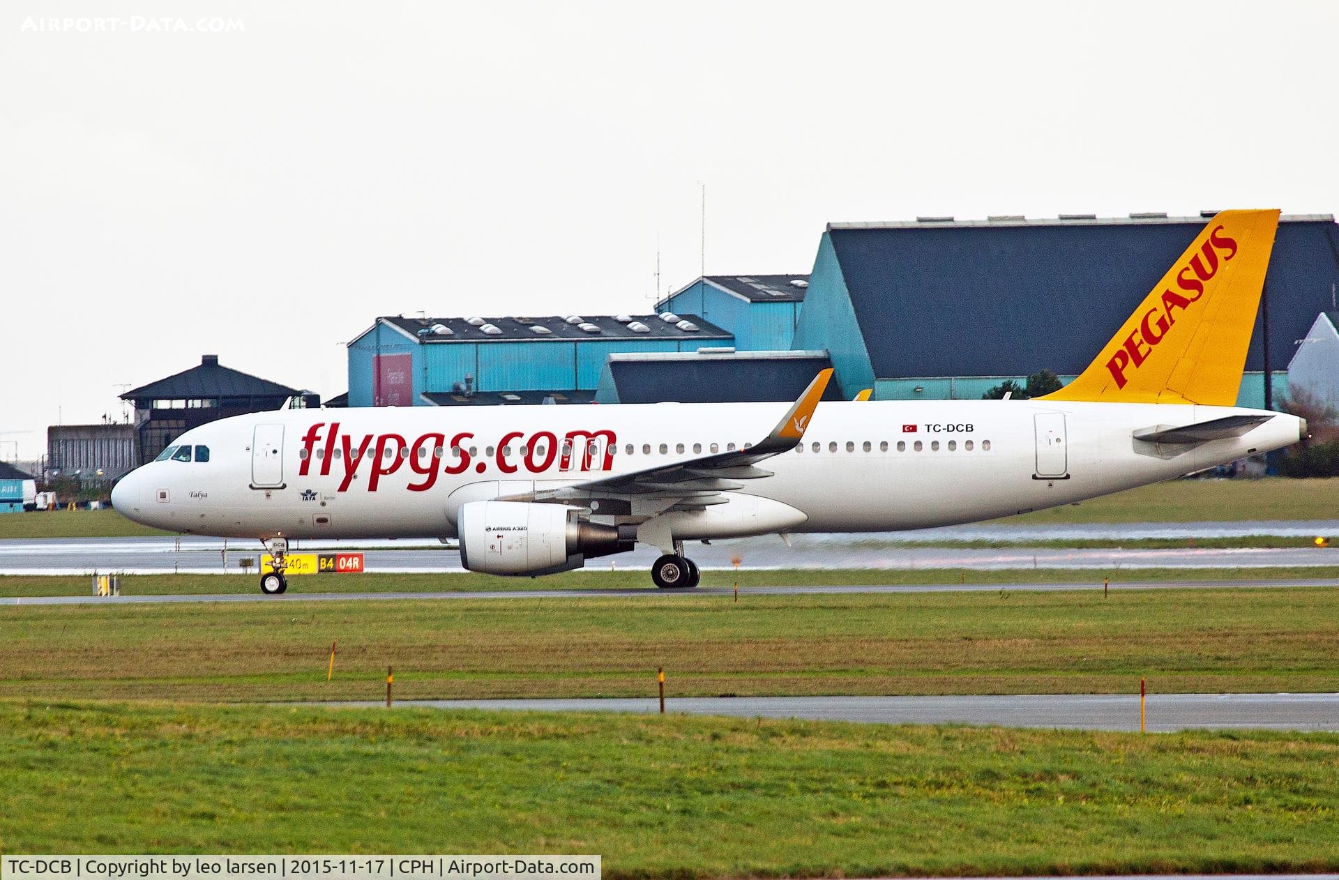 TC-DCB, 2013 Airbus A320-214 C/N 5902, Copenhagen 17.11.15
