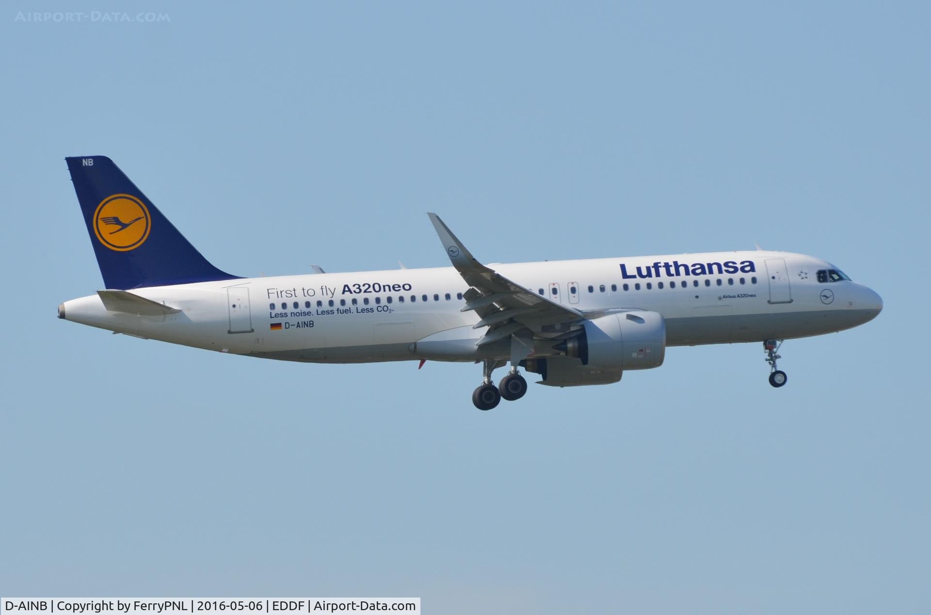 D-AINB, 2016 Airbus A320-271N C/N 6864, The 