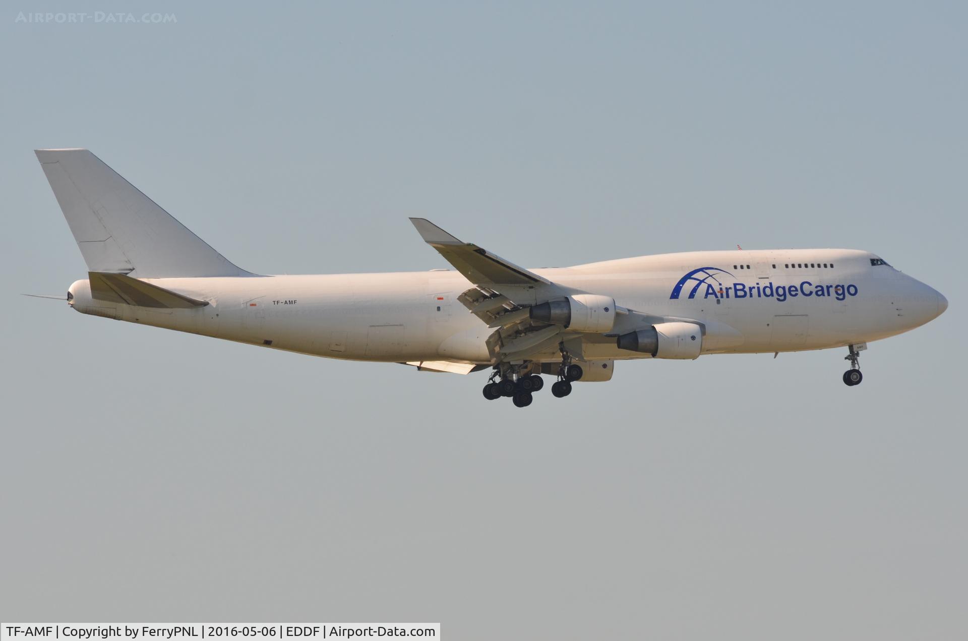 TF-AMF, 1990 Boeing 747-412/BCF C/N 24226, B744F now operated for ABC.