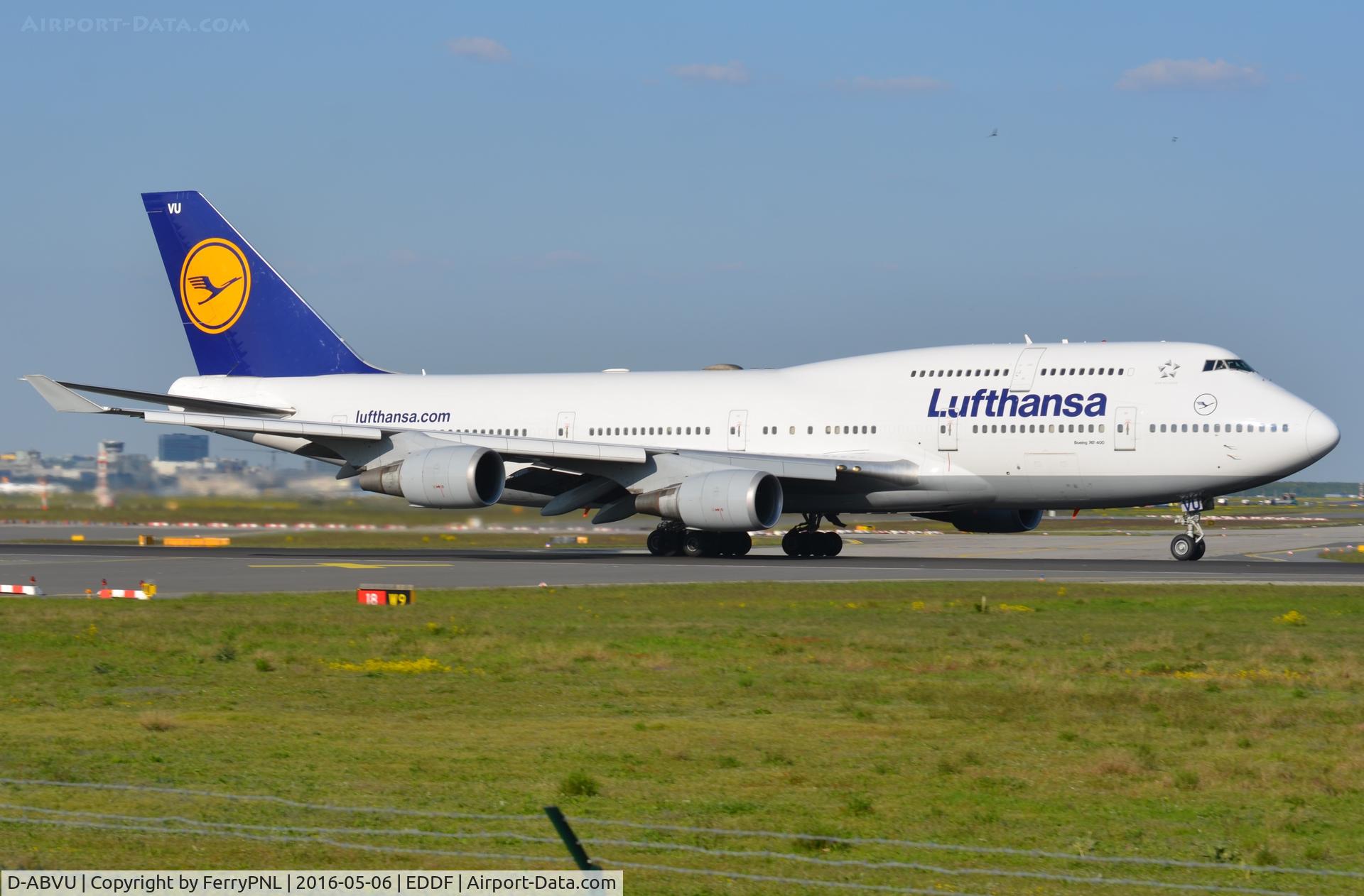 D-ABVU, 1998 Boeing 747-430 C/N 29492, Lufthansa B744