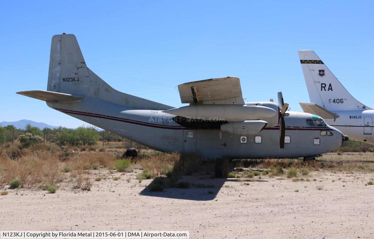 N123KJ, 1954 Fairchild C-123K Provider C/N 20108, C-123K