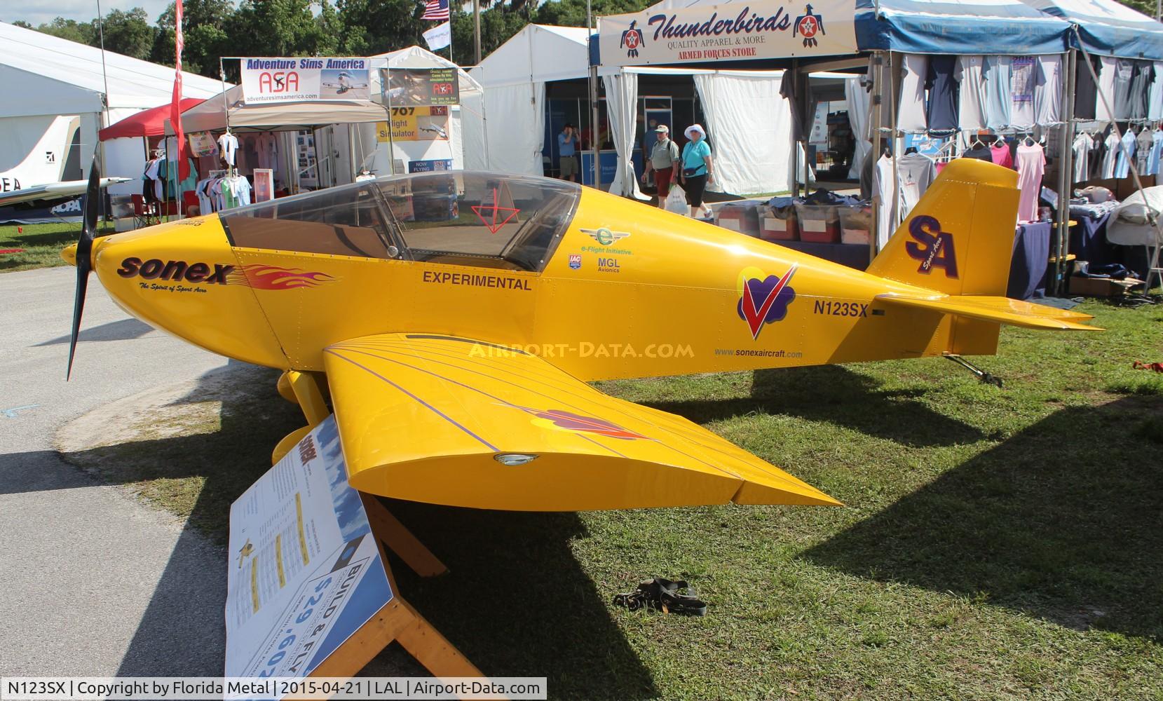 N123SX, Sonex Sonex SA C/N 0008, Sonex