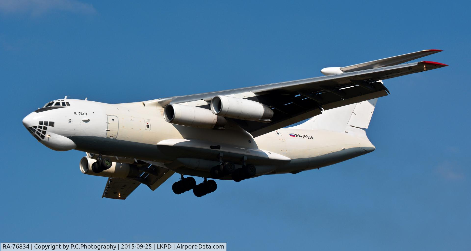 RA-76834, 1990 Ilyushin IL-76TD C/N 0093499986, I AM PETR