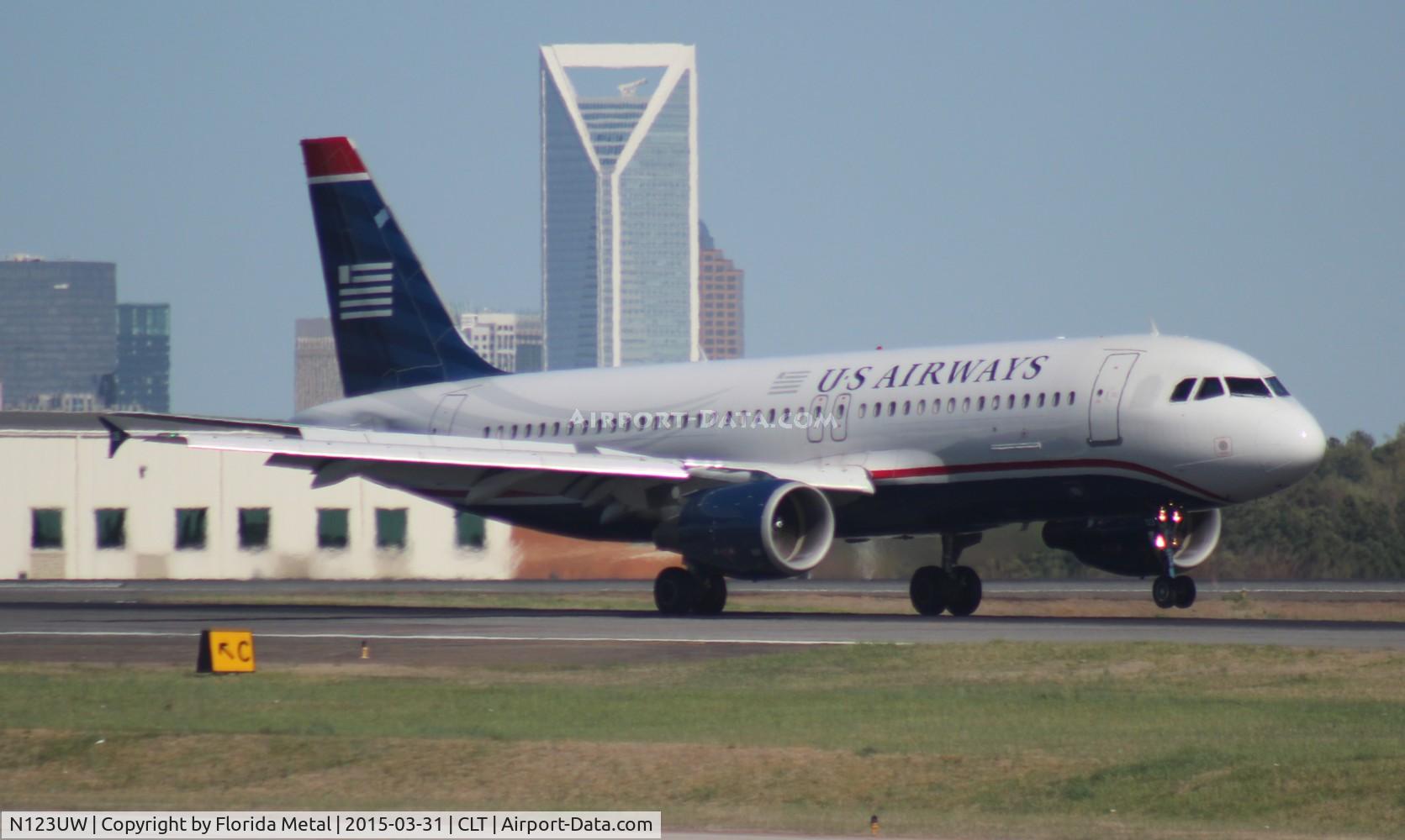 N123UW, 2000 Airbus A320-214 C/N 1310, USAirways