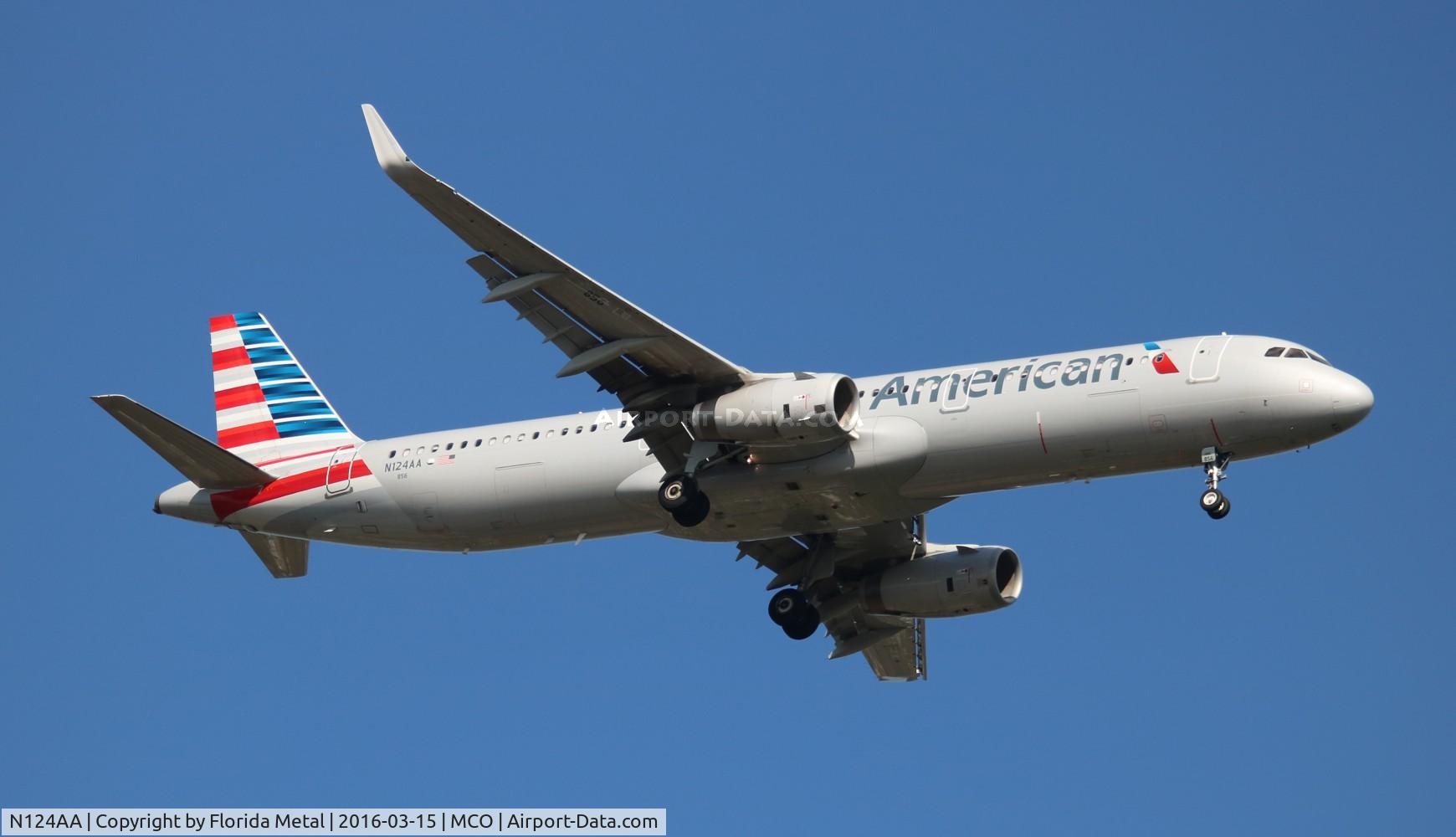 N124AA, 2014 Airbus A321-231 C/N 6271, American