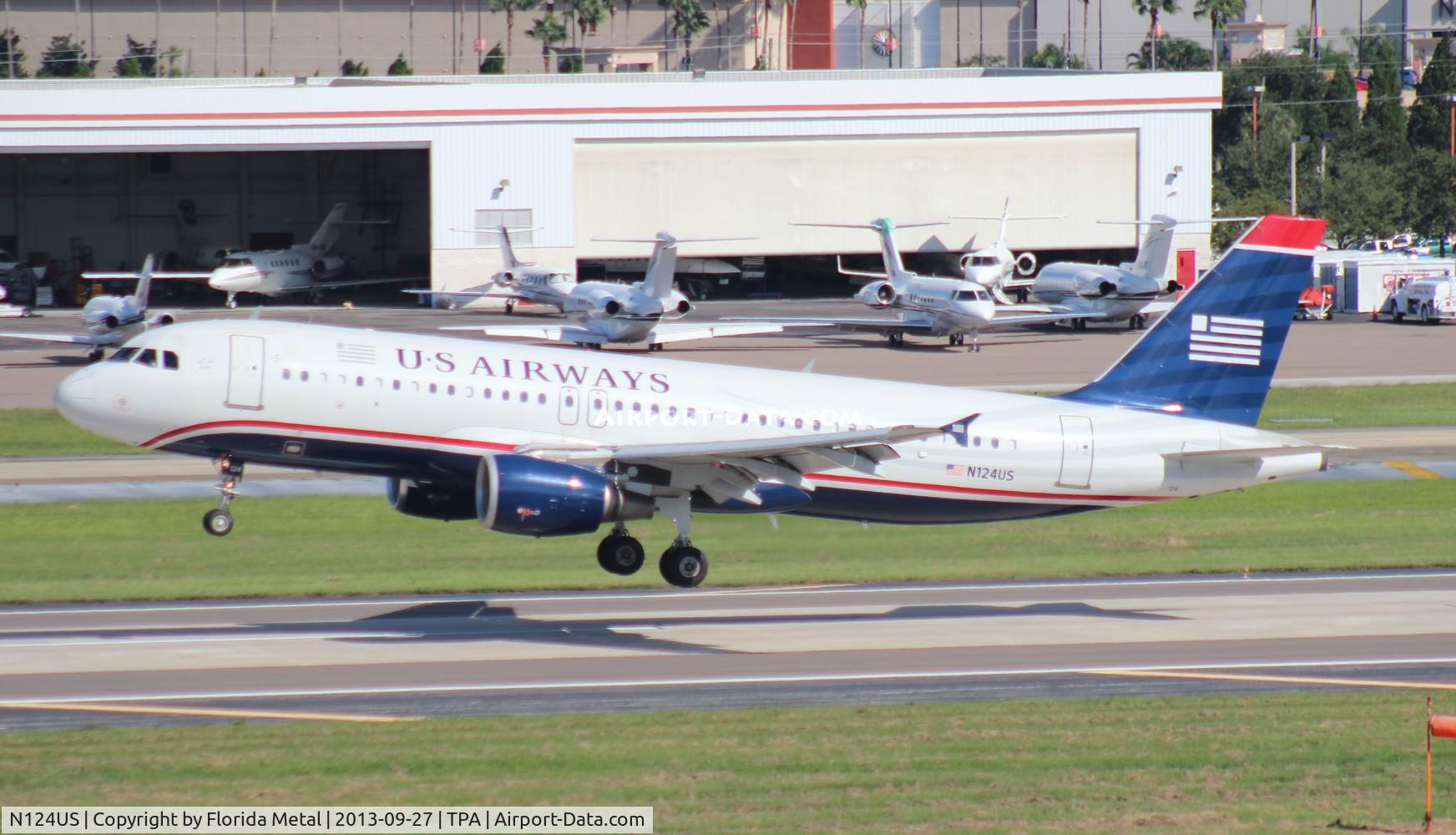 N124US, 2000 Airbus A320-214 C/N 1314, USAirways