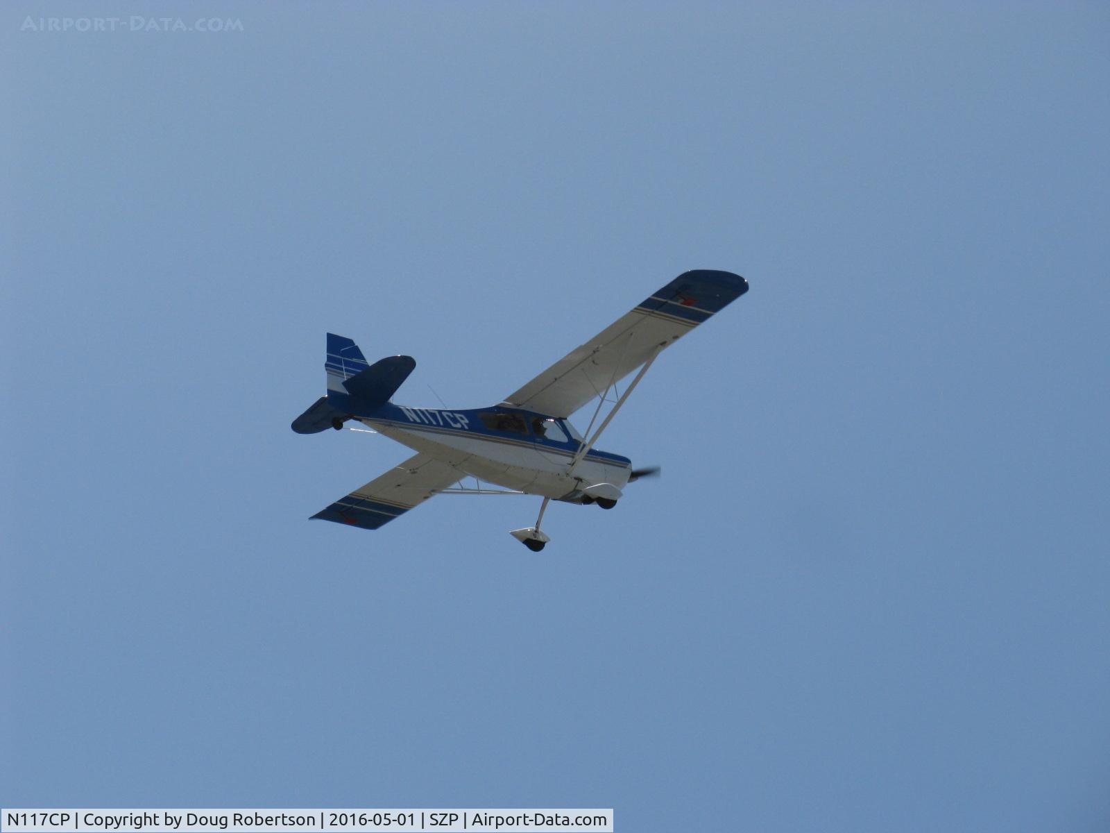 N117CP, American Champion 7GCBC Citabria C/N 1275-99, 1999 American Champion 7GCBC CITABRIA, Lycoming O-320 150 Hp, takeoff climb Rwy 22