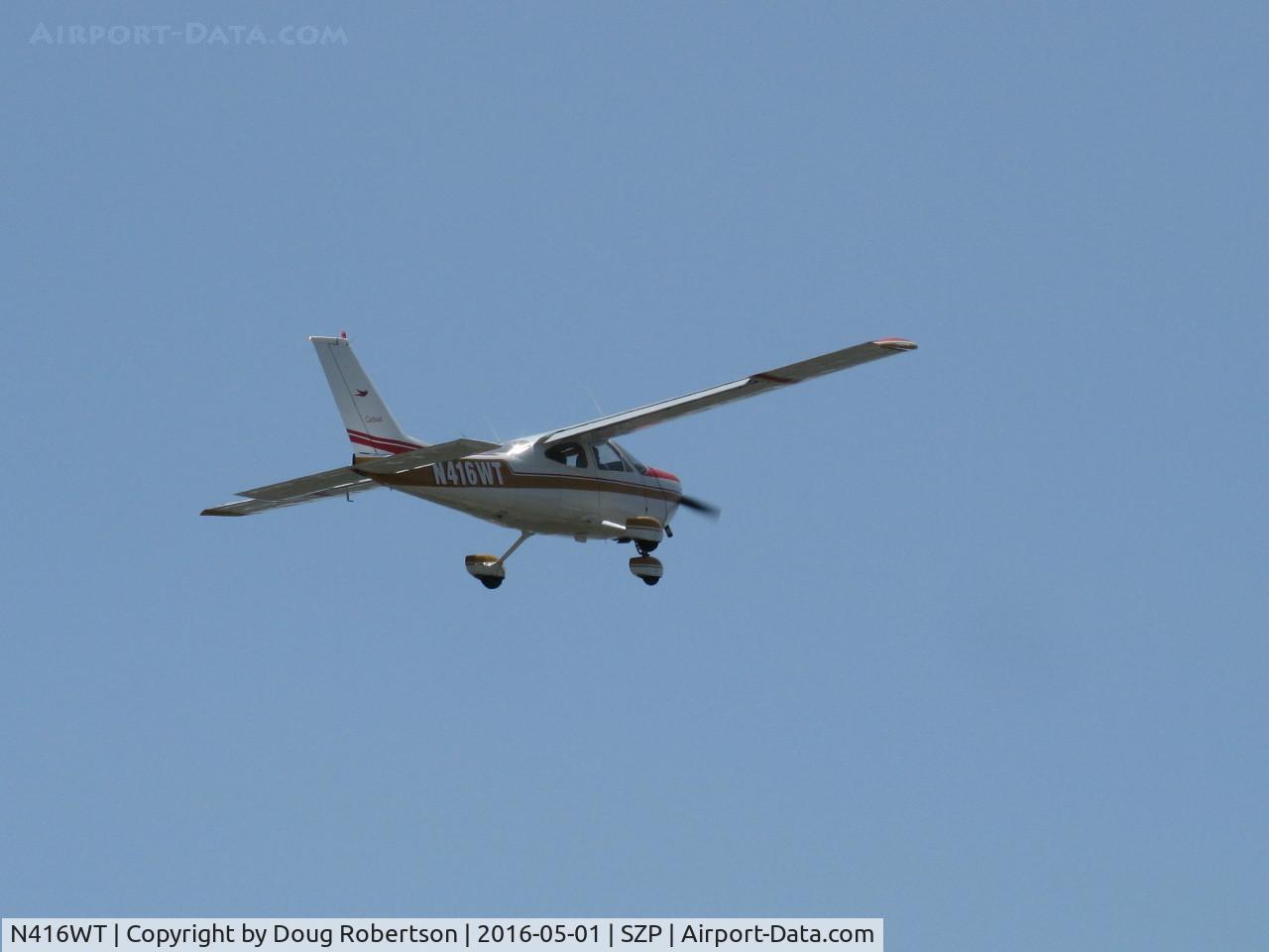 N416WT, 1975 Cessna 177B Cardinal C/N 17702355, 1975 Cessna 177B Cardinal, Lycoming O&VO-360 180 Hp, takeoff climb Rwy 22