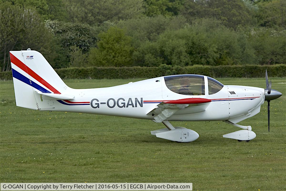 G-OGAN, 1999 Europa Tri Gear C/N PFA 247-12734, At City Airport , Manchester , UK