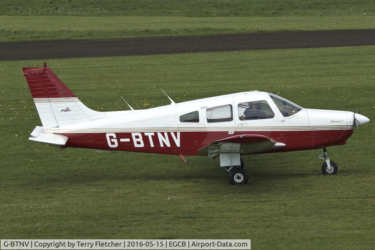 G-BTNV, 1978 Piper PA-28-161 Cherokee Warrior II C/N 28-7816590, At City Airport , Manchester , UK