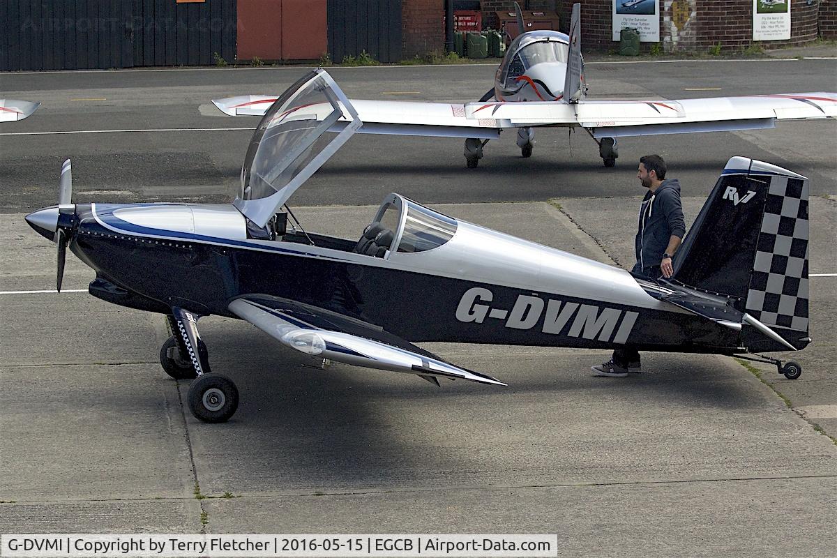 G-DVMI, 2013 Vans RV-7 C/N LAA 323-14860, At City Airport , Manchester , UK