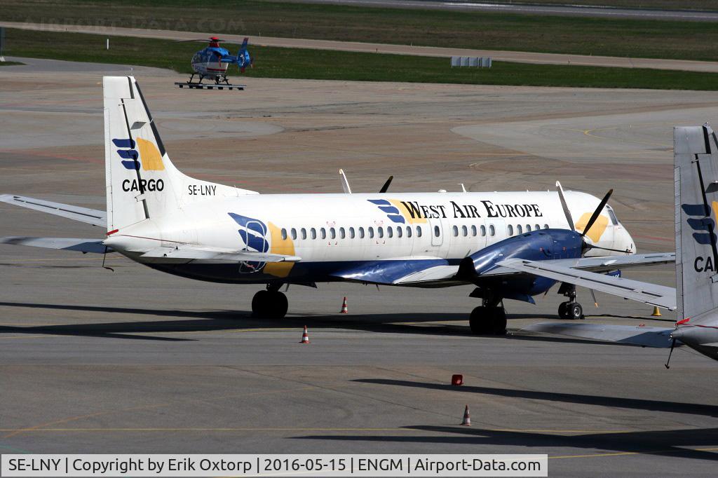 SE-LNY, 1993 British Aerospace ATP C/N 2062, Photo taken from the Tower of the OSL SAS museum