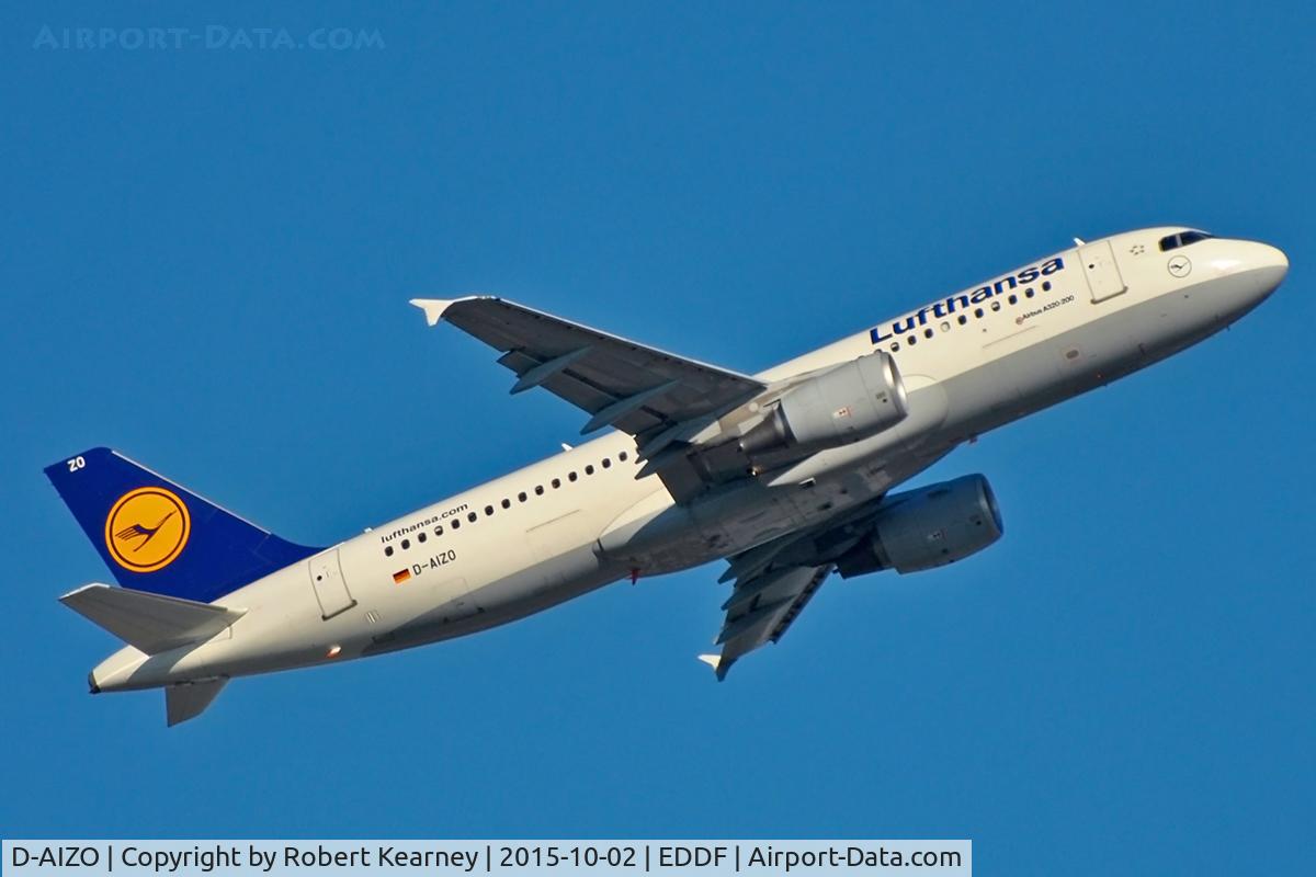 D-AIZO, 2012 Airbus A320-214 C/N 5441, Climbing out of EDDF