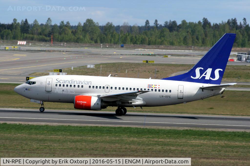 LN-RPE, 1999 Boeing 737-683 C/N 28306, LN-RPE in OSL