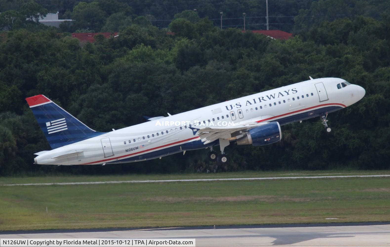 N126UW, 2009 Airbus A320-214 C/N 4149, USAirways