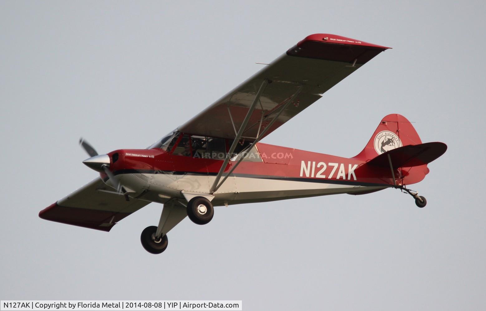 N127AK, 2000 Aviat A-1B Husky C/N 2059, Aviat A-1B
