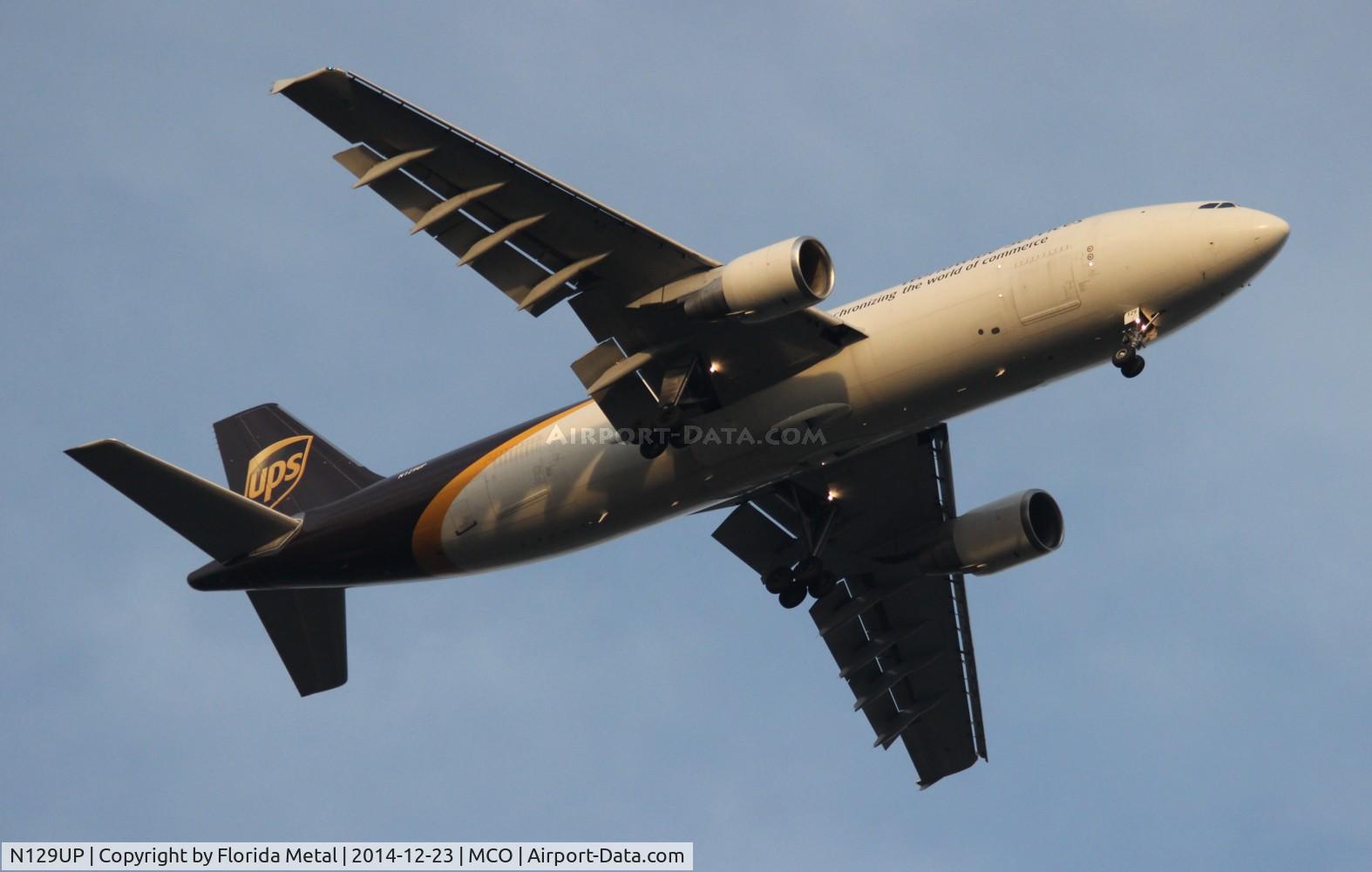 N129UP, 2001 Airbus A300F4-622R C/N 0813, UPS A300