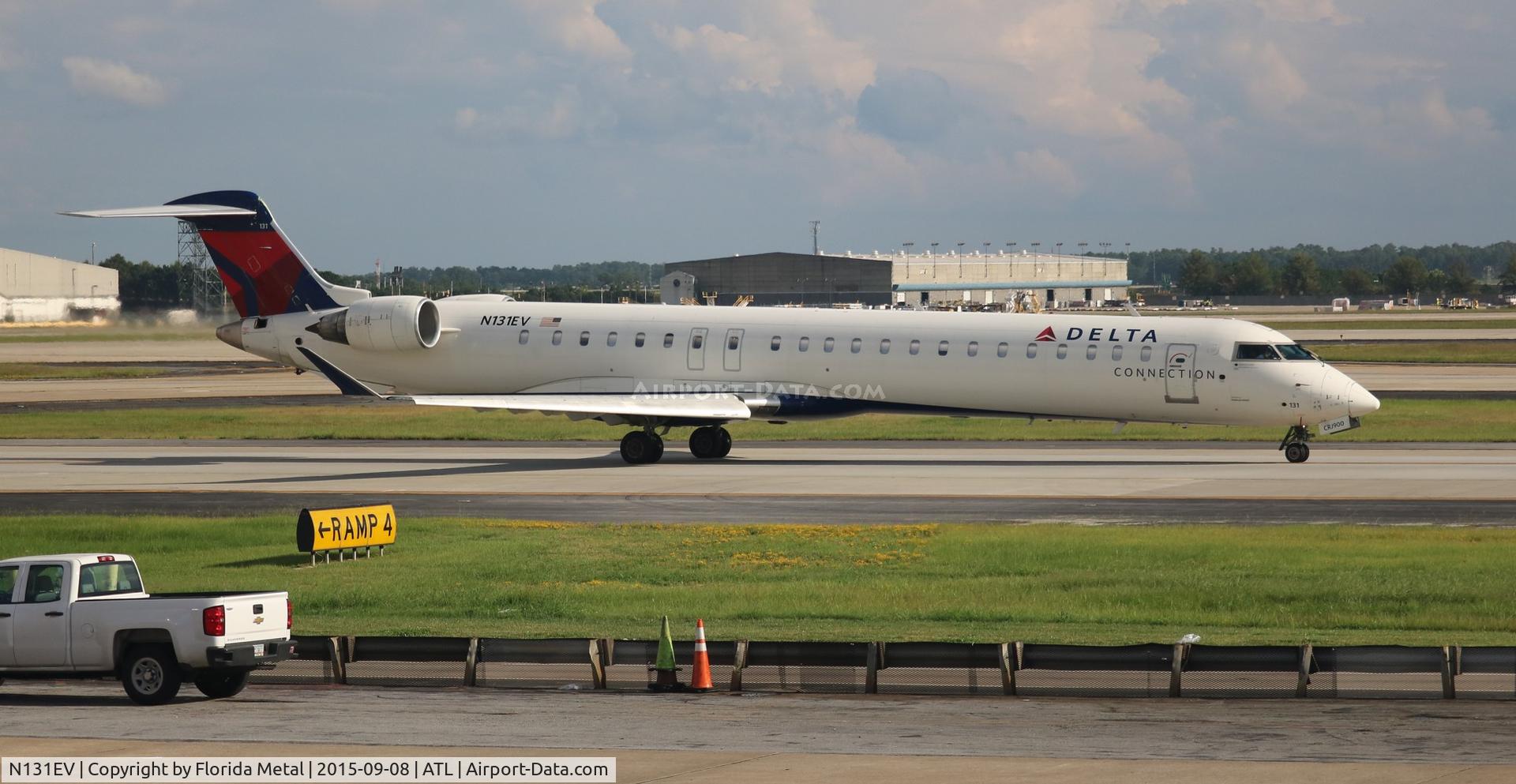 N131EV, 2008 Bombardier CRJ-900ER (CL-600-2D24) C/N 15217, Delta CRJ-900